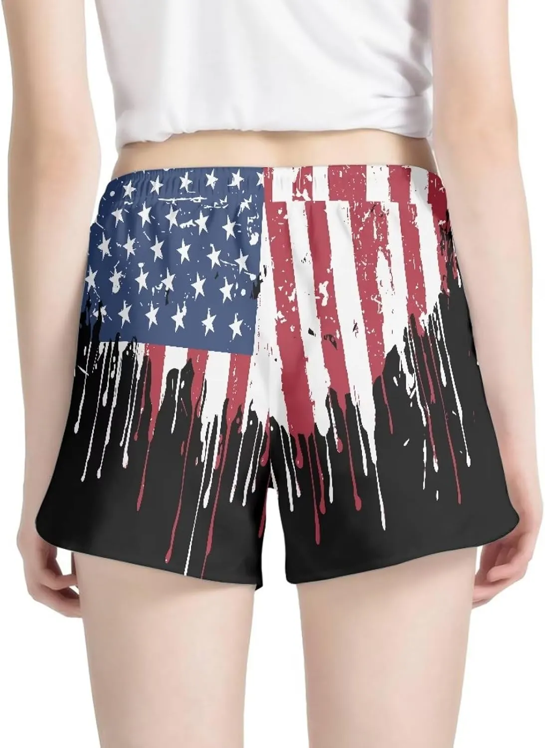 AFPANQZ Women Casual Shorts with Pockets Flat Front Hot Pants Running Yoga Breechcloth