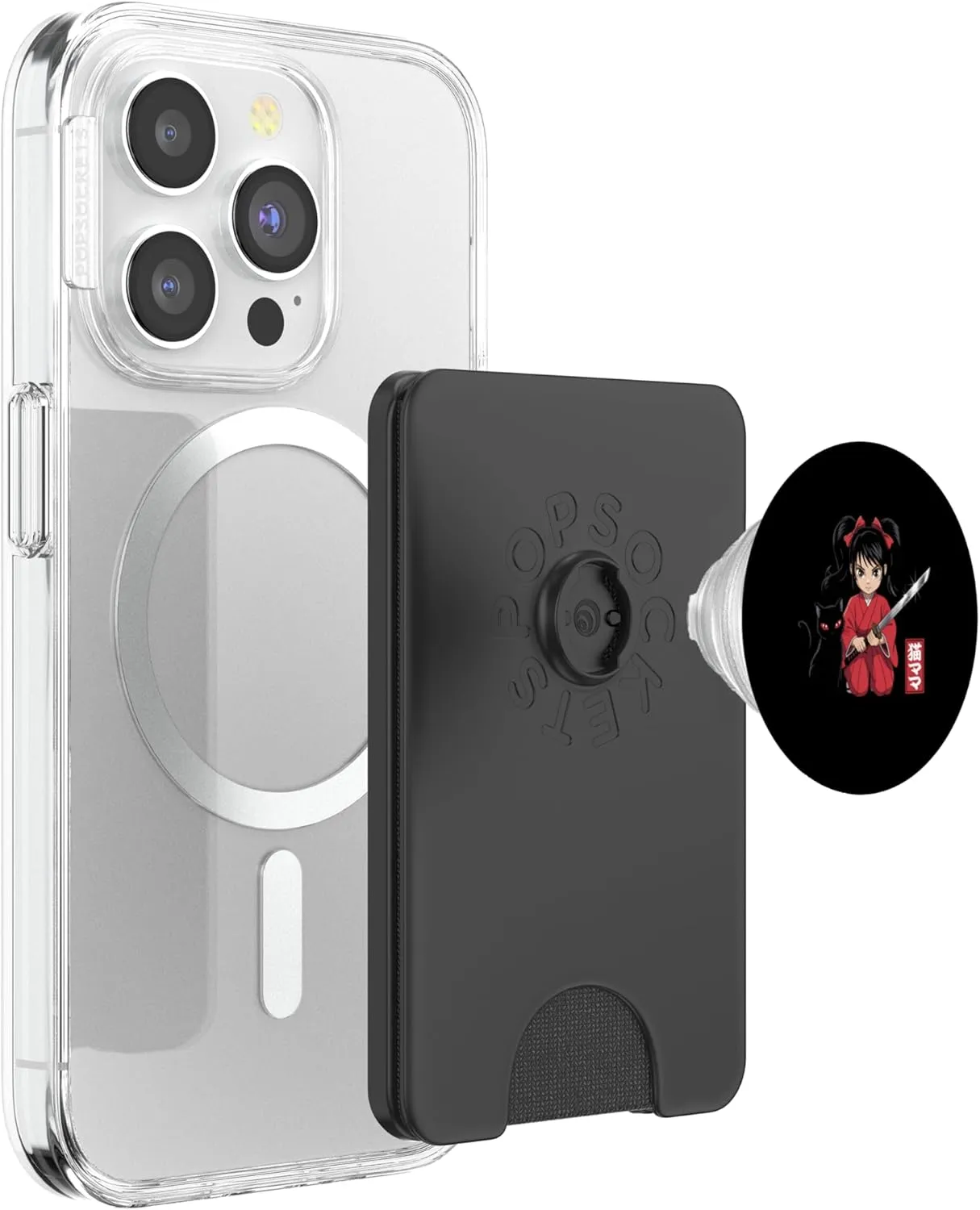 Anime Girl Japanese Aesthetic Kawaii Manga Otaku Gift PopSockets PopWallet for MagSafe