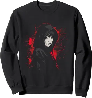 Anime Hoodie Girl Graphic Tee | Japanese Manga Art Sweatshirt
