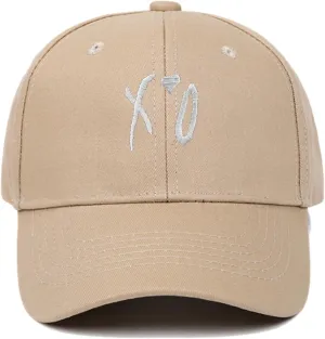 Baseball Cap, Hip Hop Stylish Trucker Hat for Men & Women, XO Embroidered Adjustable Streetwear Cap for Casual & Outdoor Wear