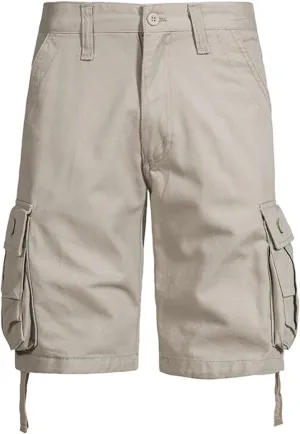 Bermuda Shorts for Men Cargo High Waist Shorts Casual Stretch Summer Baggy Joggers Hiking Short Pants with Pockets
