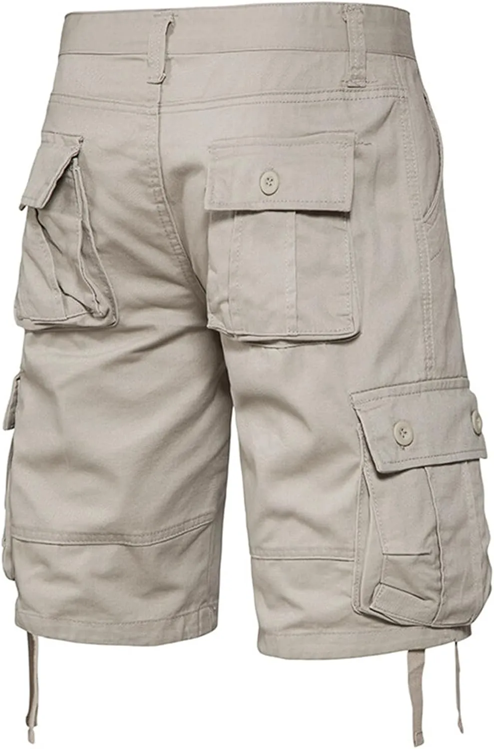 Bermuda Shorts for Men Cargo High Waist Shorts Casual Stretch Summer Baggy Joggers Hiking Short Pants with Pockets