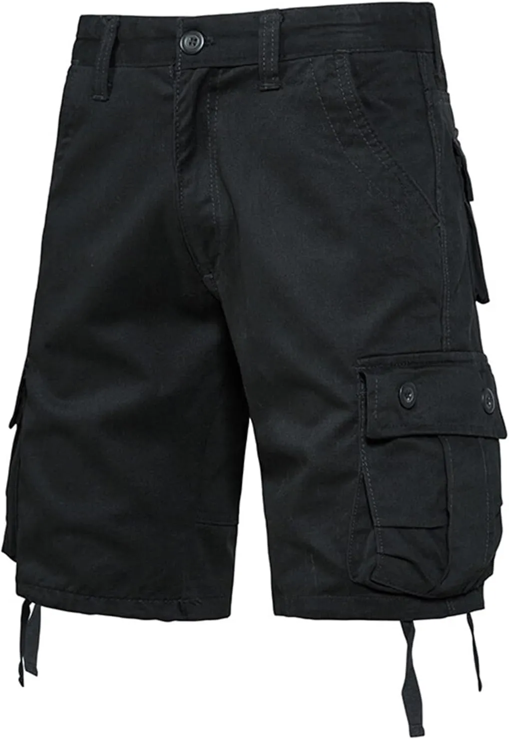 Bermuda Shorts for Men Cargo High Waist Shorts Casual Stretch Summer Baggy Joggers Hiking Short Pants with Pockets