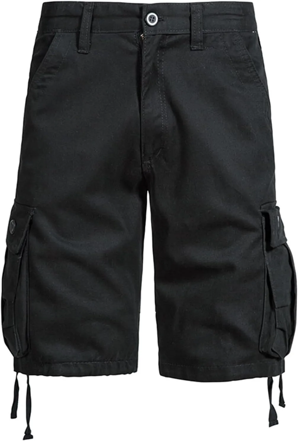Bermuda Shorts for Men Cargo High Waist Shorts Casual Stretch Summer Baggy Joggers Hiking Short Pants with Pockets