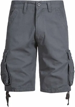 Bermuda Shorts for Men Cargo High Waist Shorts Casual Stretch Summer Baggy Joggers Hiking Short Pants with Pockets