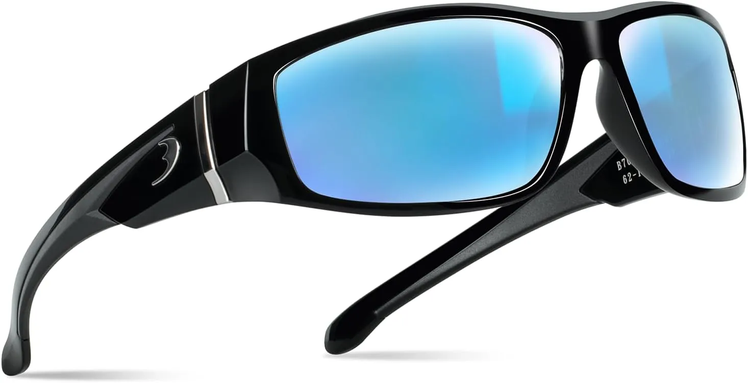 BNUS Polarized Sunglasses with Corning Glass Lens - High Definition, Fashionable, and Scratch-Resistant
