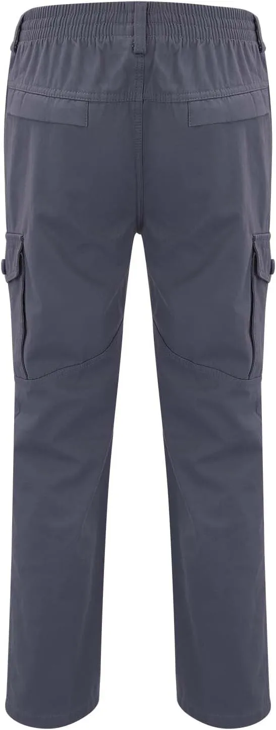 Cargo Pant Men's Casual Waisted Multi Pocket Solid Color Pants Street Bib Pants Men's Bib Pants Pantalones para Trabajo