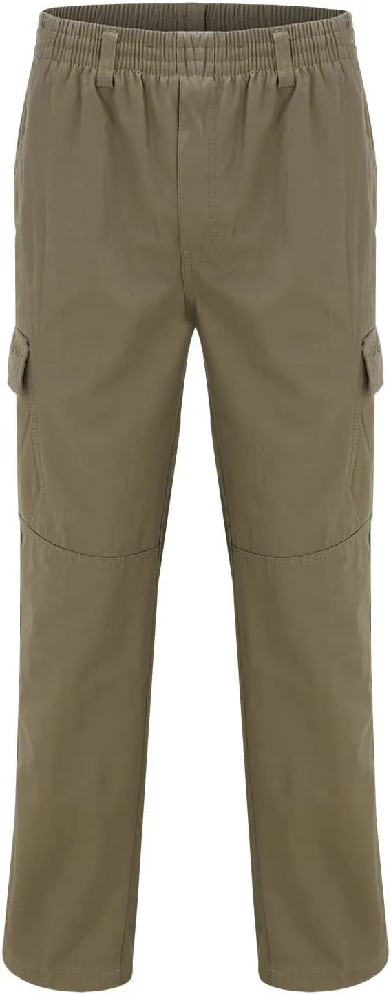 Cargo Pant Men's Casual Waisted Multi Pocket Solid Color Pants Street Bib Pants Men's Bib Pants Pantalones para Trabajo