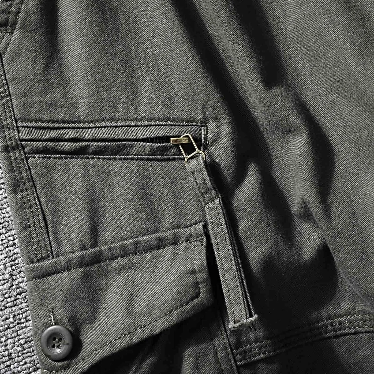 Cargo Pants for Mens Mens Fashion Casual Multi Pocket Zipper Buckle Male Cargo Pants Outdoor Pants Pantalones De Hombre