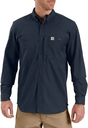 Carhartt Men's Rugged Professional Series Relaxed Fit Canvas Long Sleeve Work Shirt