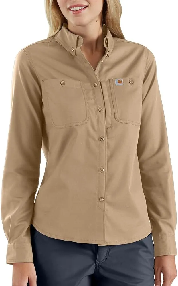 Carhartt Women's Rugged Professional Long Sleeve Shirt