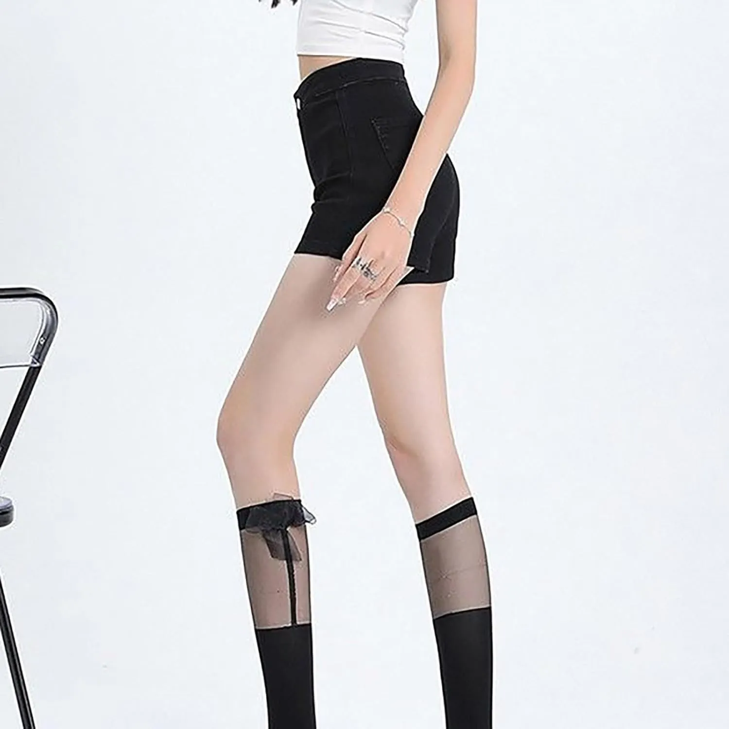 Denim Shorts Women Jean Shorts High Waisted Stretchy Casual Straight Leg Jeans Trendy Summer Fashion 2025