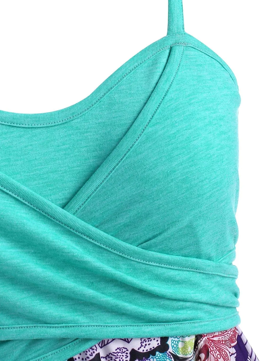 DRESSFO Summer Dress Sundress Cami Dress for Women