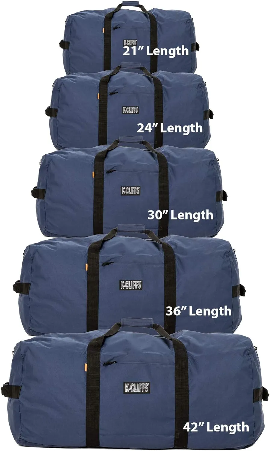 Heavy Duty Cargo Duffel Large Sport Gear Drum Set Equipment Hardware Travel Bag Rooftop Rack Bag (30" x 15" x 15", Navy)