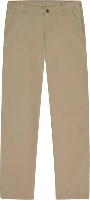 IZOD Boys' School Uniform Adaptive Chino Pants, Adjustable Waistband, Velcro Closure & Faux Buttons