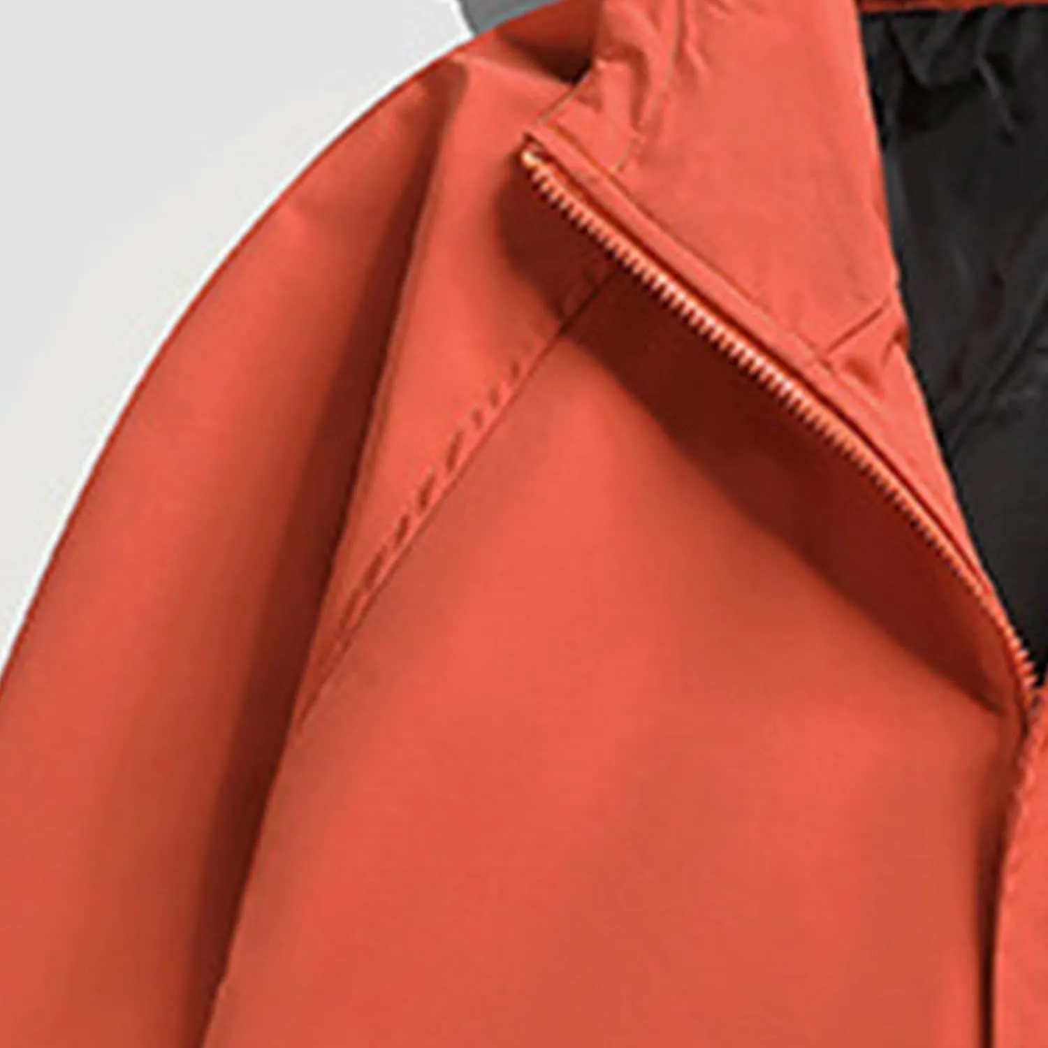 JEShifangjiusu Men's Lightweight Waterproof Hooded Rain Jacket Outdoor Raincoat Shell Jacket Windbreakers for Hiking Travel