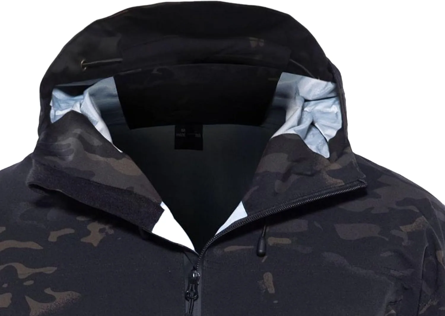JEShifangjiusu Men'S Zipper Windbreaker Jacket Lightweight Water-Resistant Windbreakers Outdoor Waterproof Hooded Raincoat