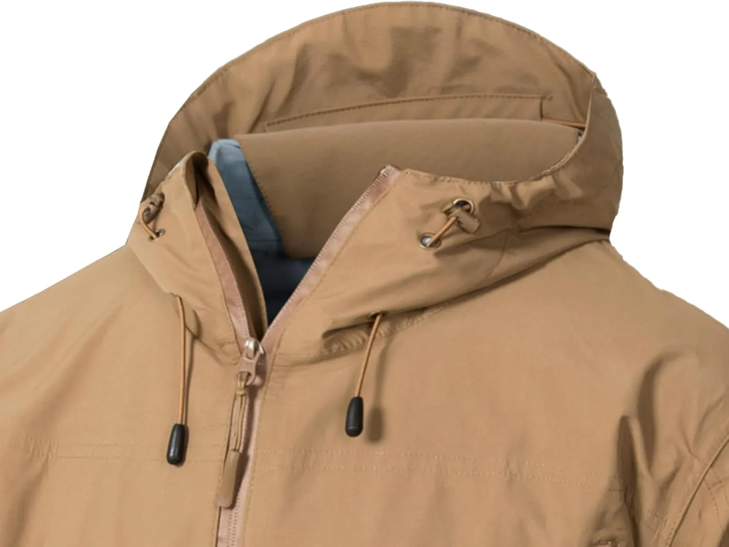 JEShifangjiusu Men'S Zipper Windbreaker Jacket Lightweight Water-Resistant Windbreakers Outdoor Waterproof Hooded Raincoat