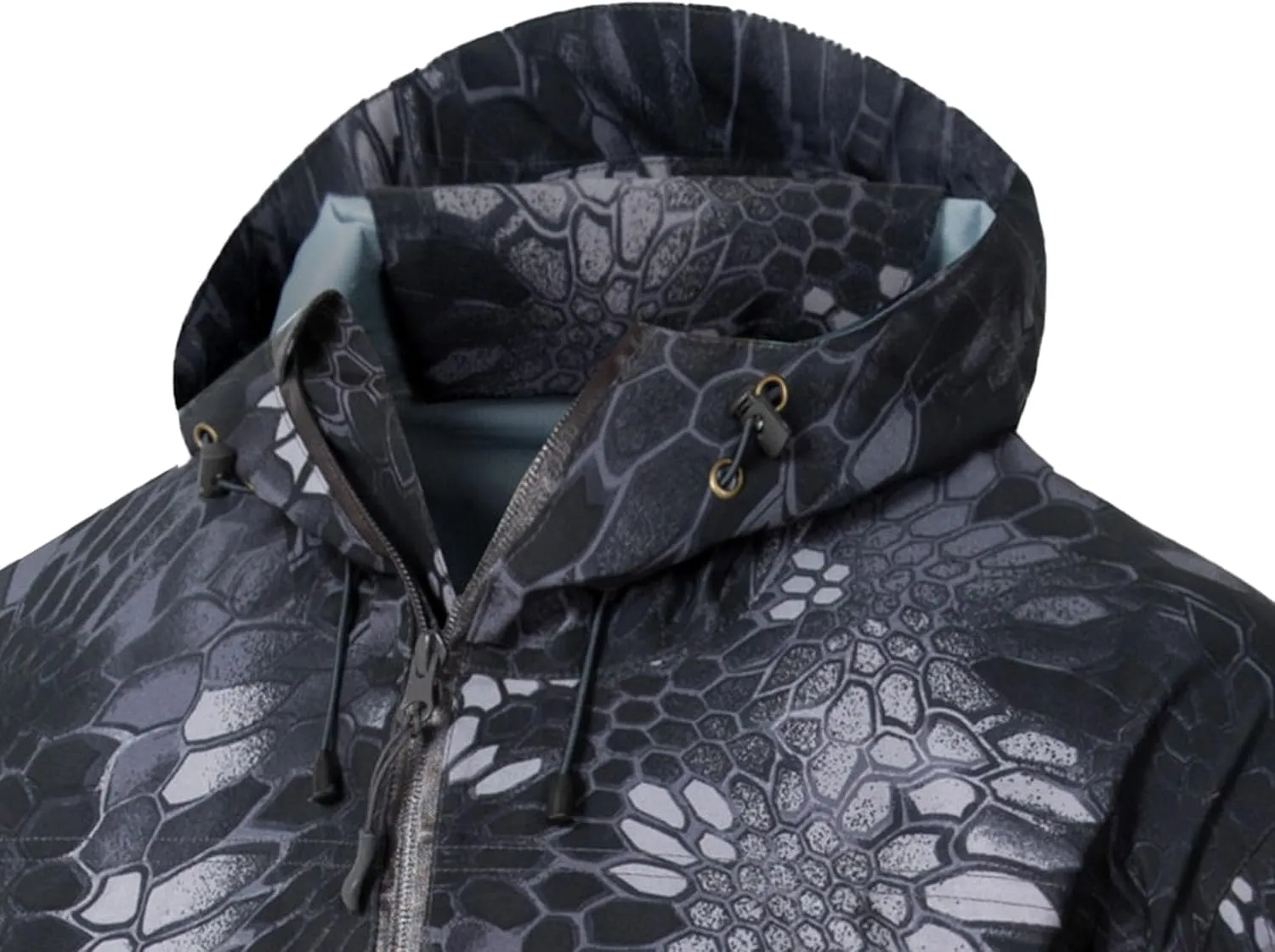 JEShifangjiusu Men'S Zipper Windbreaker Jacket Lightweight Water-Resistant Windbreakers Outdoor Waterproof Hooded Raincoat