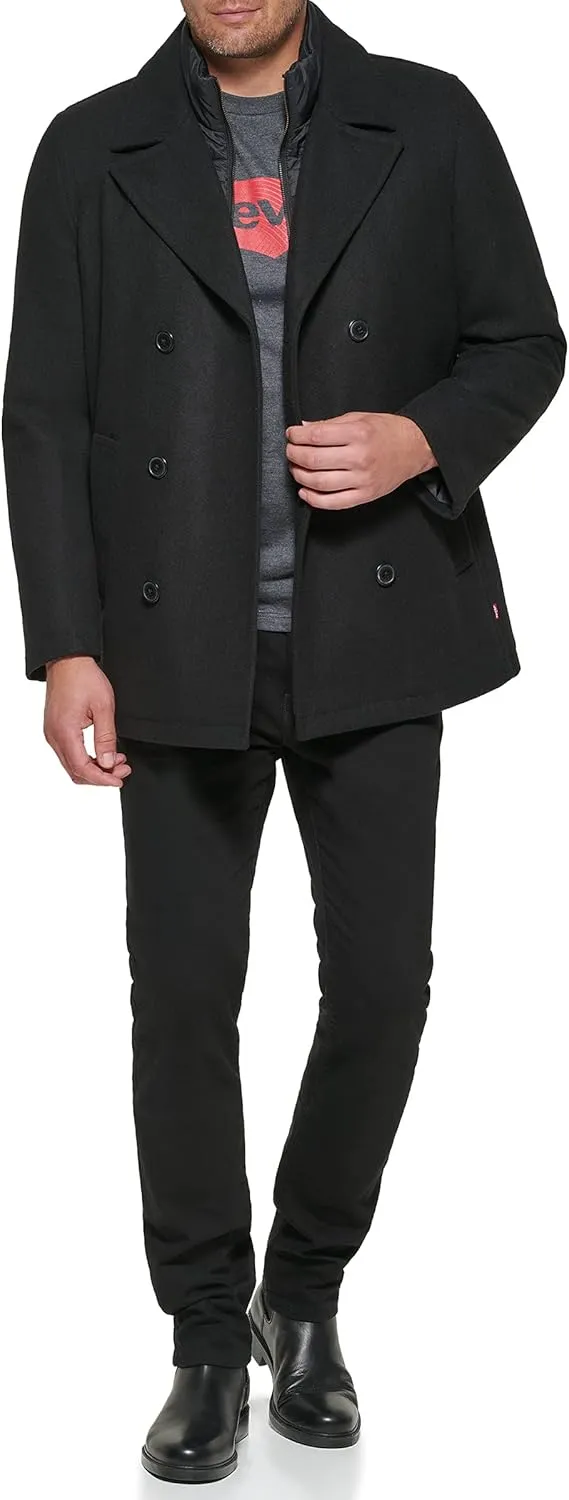 Levi's Men's Legacy Washed Cotton Hooded Military Jacket