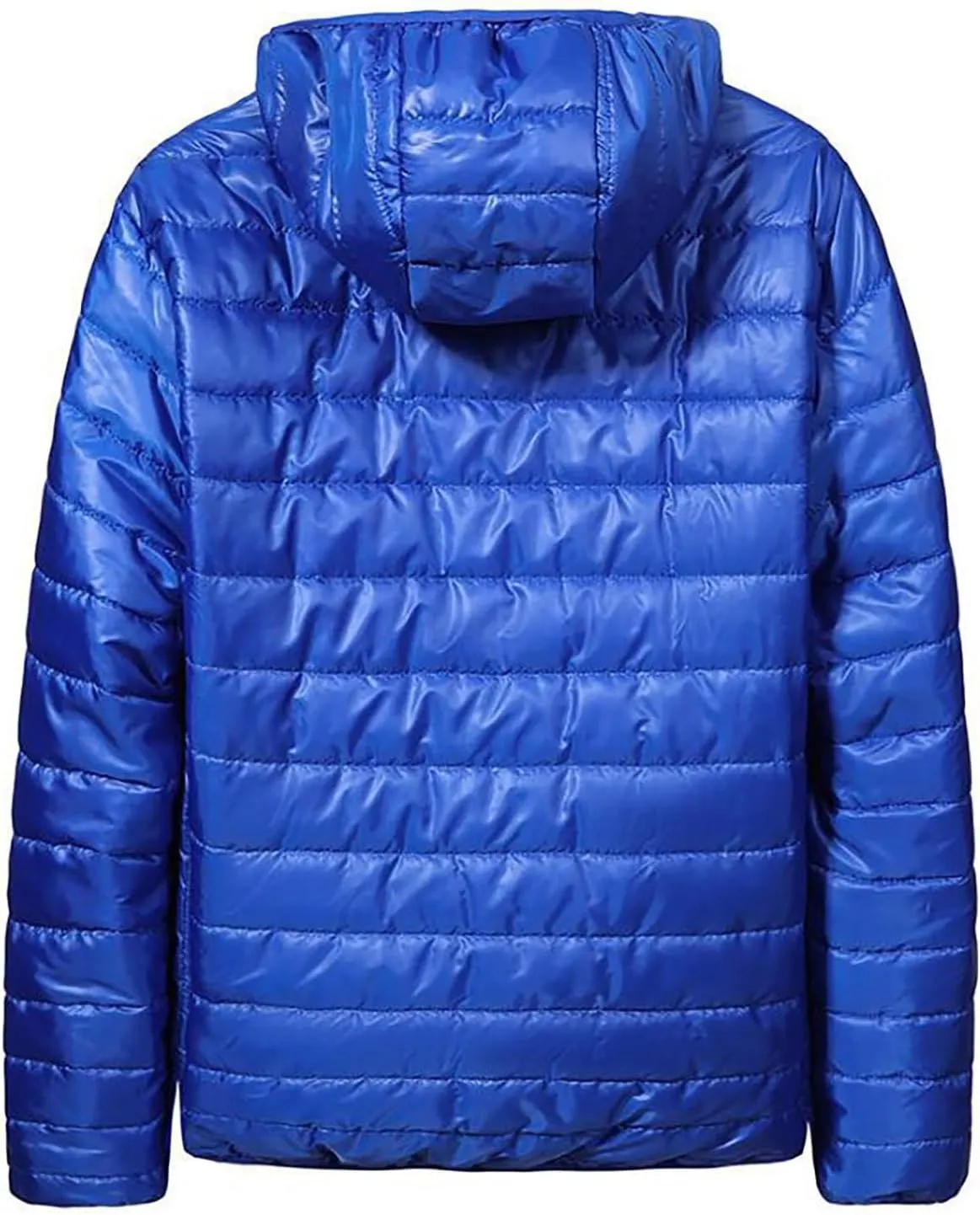 Lightweight for Men Puffer Jacket Winter Warm Light Insulated Puffer Short Coats Plus Size Quilted Winter Down Coat
