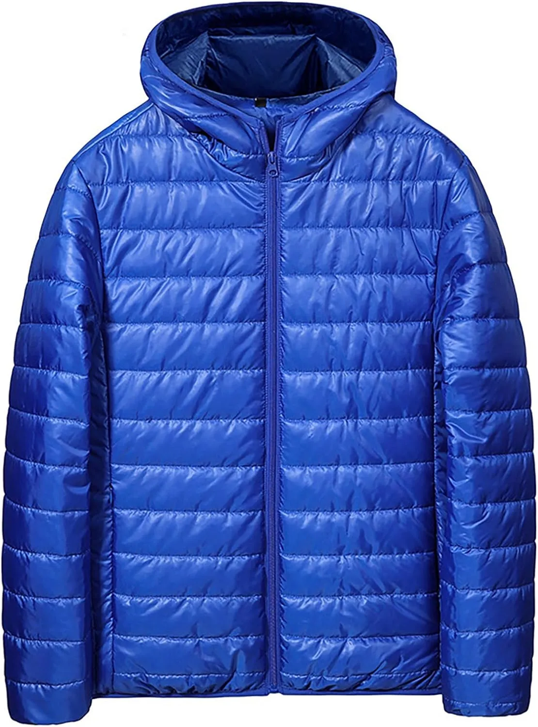 Lightweight for Men Puffer Jacket Winter Warm Light Insulated Puffer Short Coats Plus Size Quilted Winter Down Coat