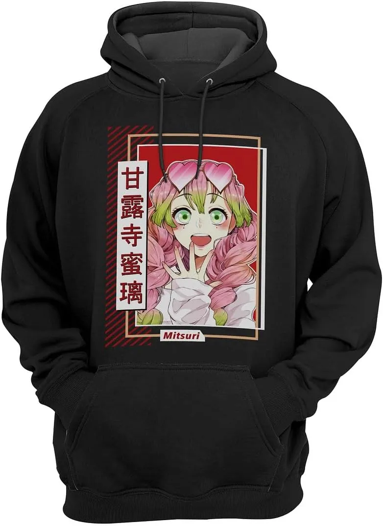 Manga Hoodie - Japan Anime Graphic Streetwear for Kids, Men, Women - Cosplay Gift Hooded with Anime Character Designs