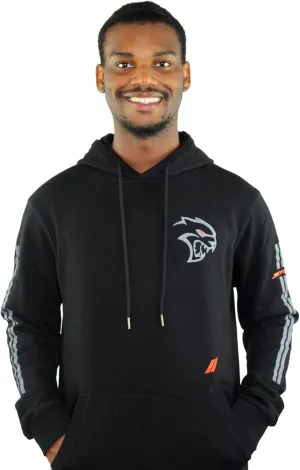 Marwin Sports Dodge Hellcat Official Licensed Product Men Performance French Terry Pullover Hoodie Sweatshirt