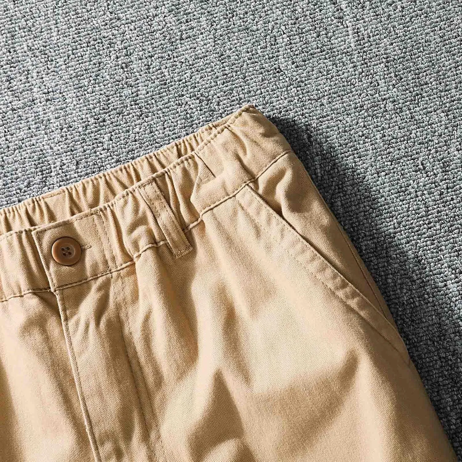 Men Cargo Work Pants Men Casual Fashion Multi Pocket Zipper Buckle Male Cargo Pants Pantalones para Construccion Hombre