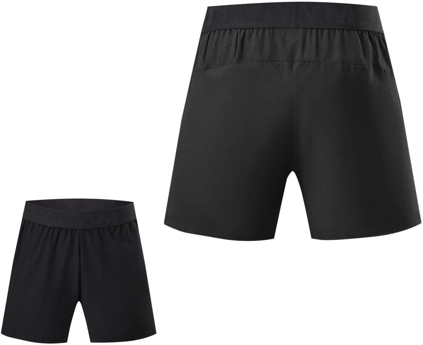 Men's Athletic Running Shorts Lightweight Quick Dry Gym Workout Shorts Outdoor Sports Shorts with Pockets