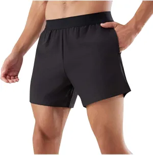 Men's Athletic Running Shorts Lightweight Quick Dry Gym Workout Shorts Outdoor Sports Shorts with Pockets