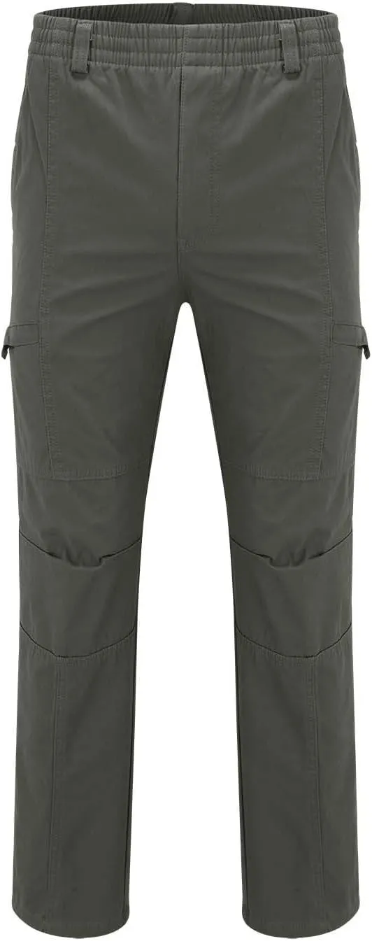 Mens Cargo Pant Men's Casual Waisted Multi Pocket Solid Color Pants Street Bib Pants Men's Bib Pantalones para Trabajar