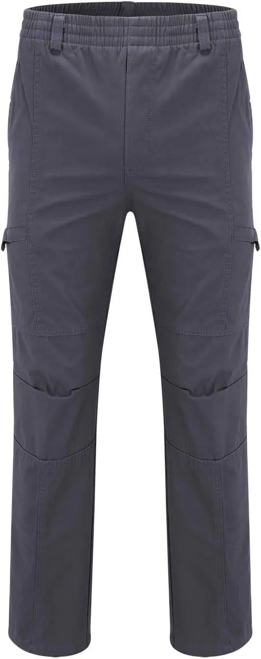 Mens Cargo Pant Men's Casual Waisted Multi Pocket Solid Color Pants Street Bib Pants Men's Bib Pantalones para Trabajar