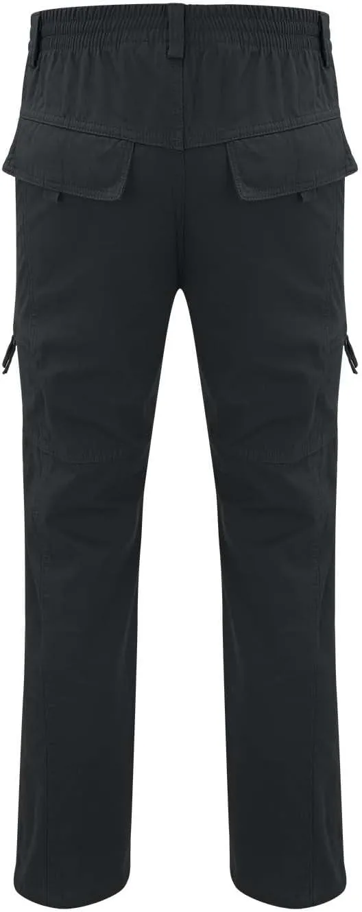 Mens Cargo Pant Men's Casual Waisted Multi Pocket Solid Color Pants Street Bib Pants Men's Bib Pantalones para Trabajar