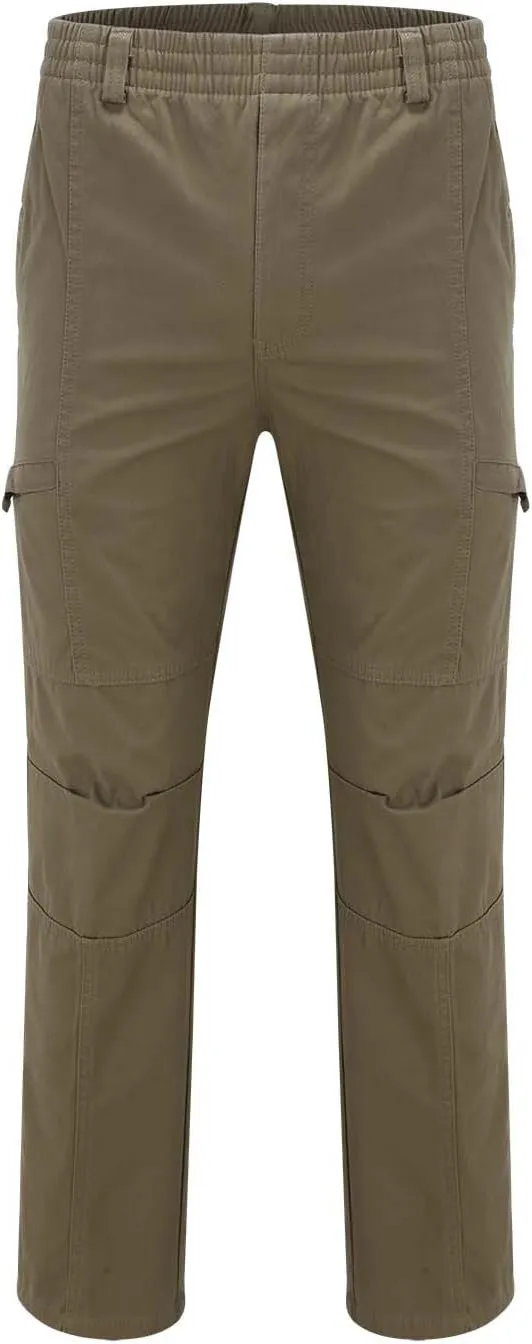 Mens Cargo Pant Men's Casual Waisted Multi Pocket Solid Color Pants Street Bib Pants Men's Bib Pantalones para Trabajar