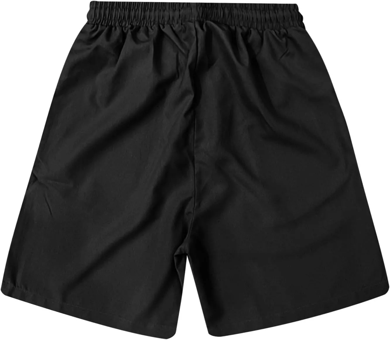 Men's Casual Shorts Drawstring Twill Chino Golf Shorts Elastic Waist Lightweight Summer Beach Stretch Trousers