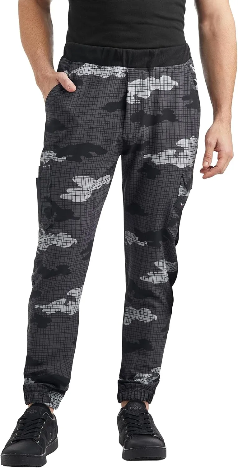 Men's Performance Stretch Jogger Chef Pant (2 Colors, S-3X)
