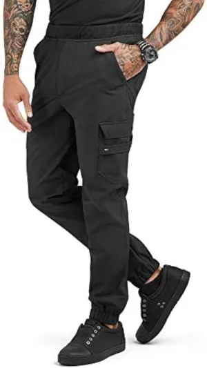 Men's Performance Stretch Jogger Chef Pant (2 Colors, S-3X)