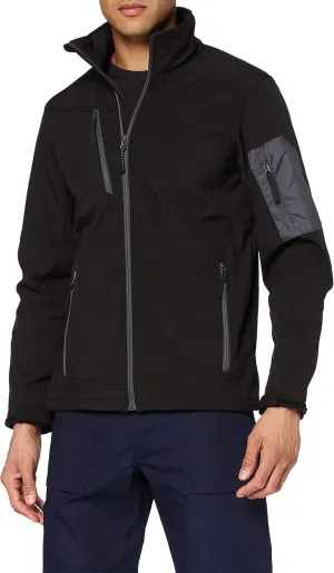 Men's Professional Arcola Wind Resistant 3-Layer Waterproof Membrame Softshell Jacket