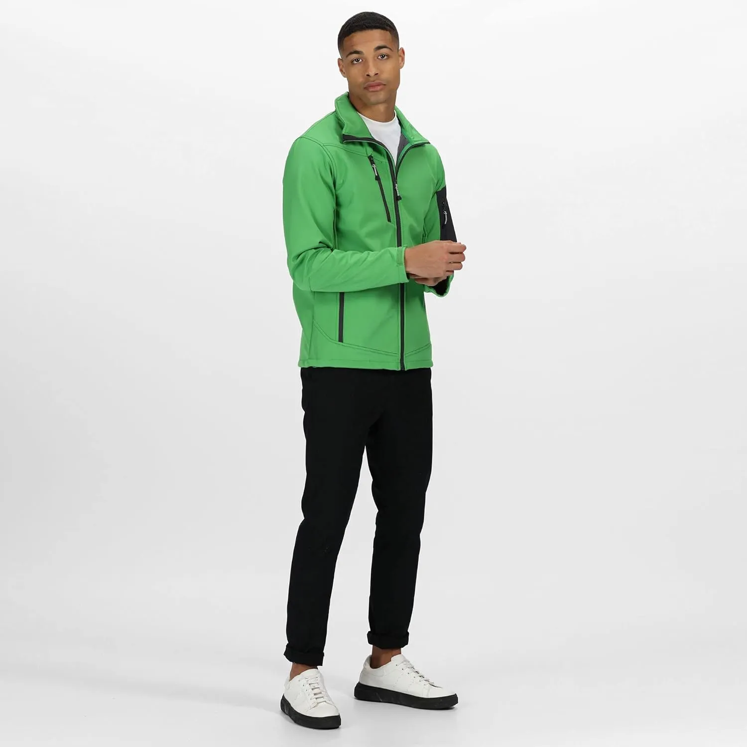 Men's Professional Arcola Wind Resistant 3-Layer Waterproof Membrame Softshell Jacket