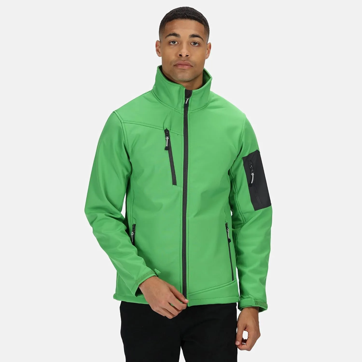 Men's Professional Arcola Wind Resistant 3-Layer Waterproof Membrame Softshell Jacket