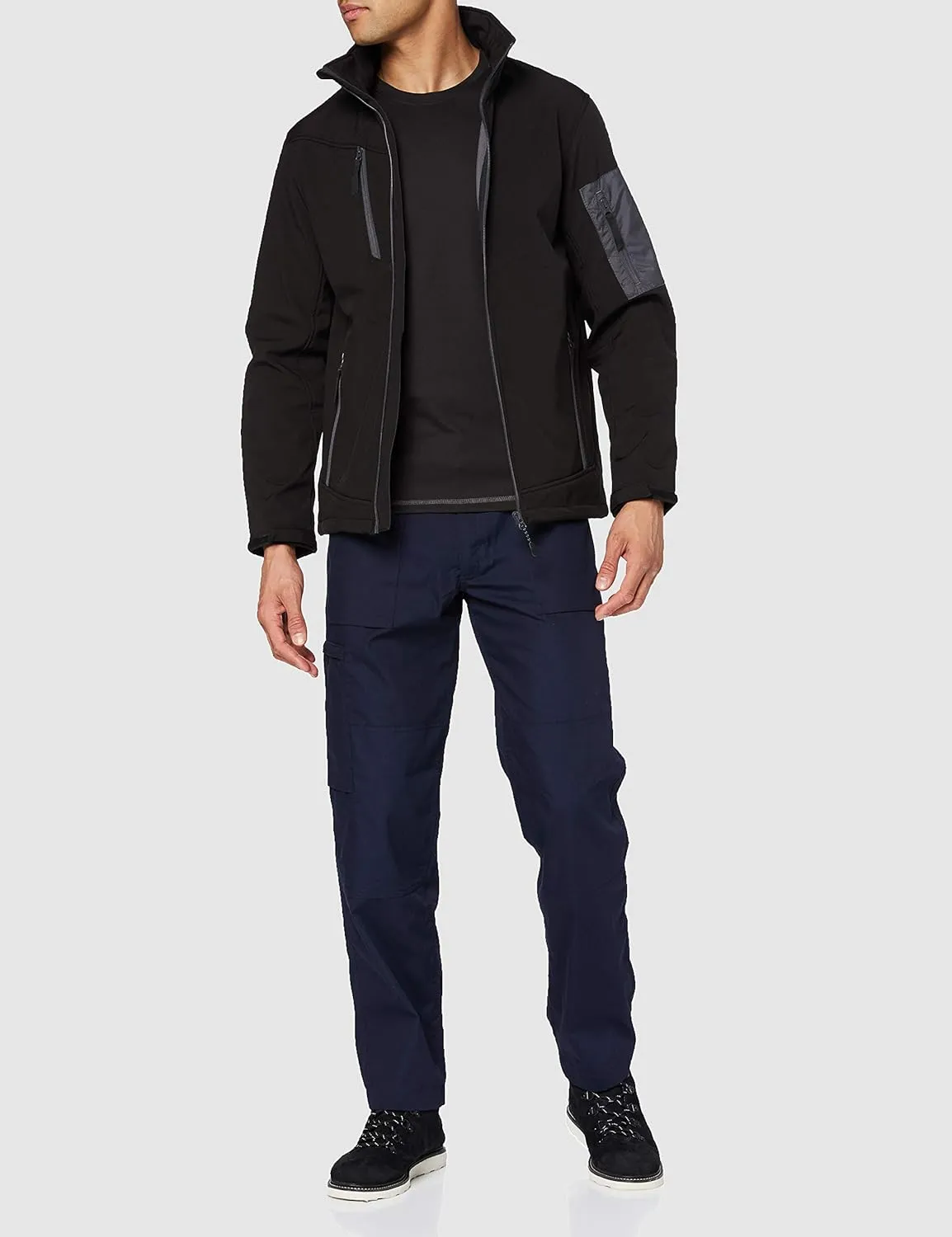 Men's Professional Arcola Wind Resistant 3-Layer Waterproof Membrame Softshell Jacket
