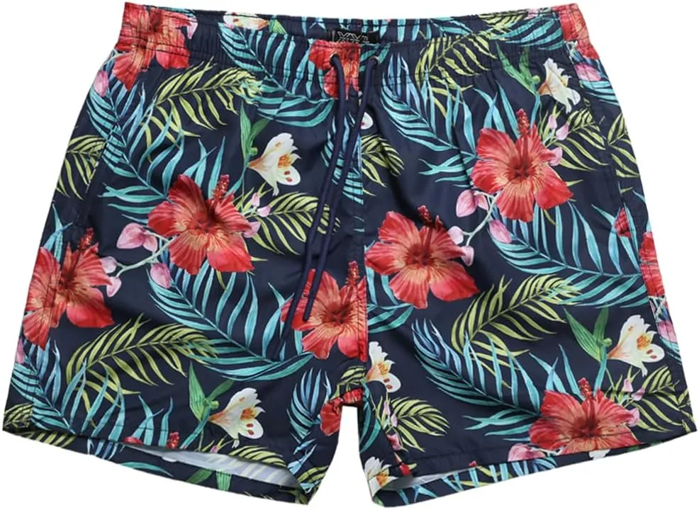 Men's Quick Dry Swim Trunks - Unisex Beach Vacation Essentials Board Shorts