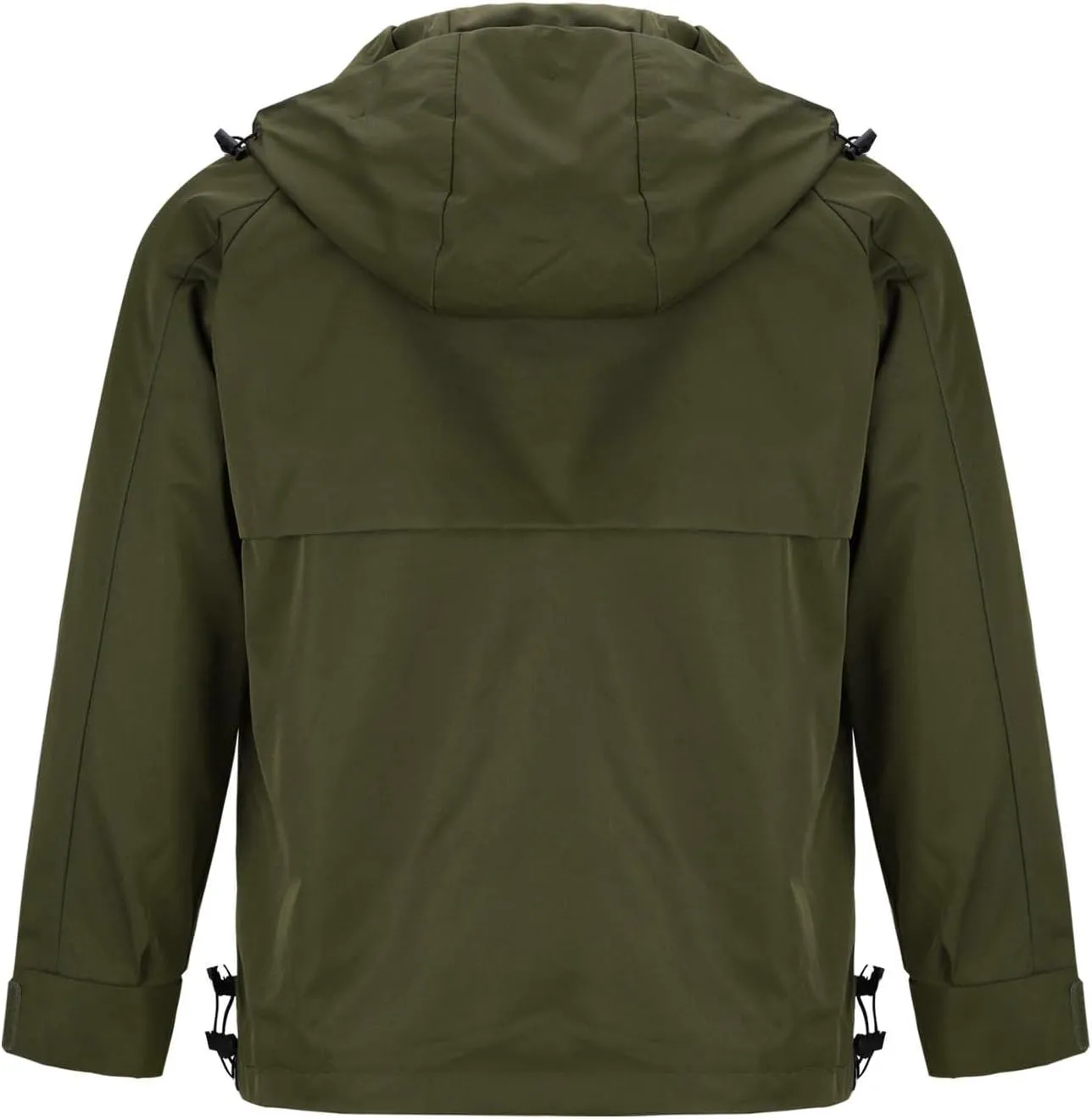 Mens Raincoat Water-Resistant Windbreakers Mountain Sports Jacket Men Winter Outdoor Travel Hooded Jacket Zip Up