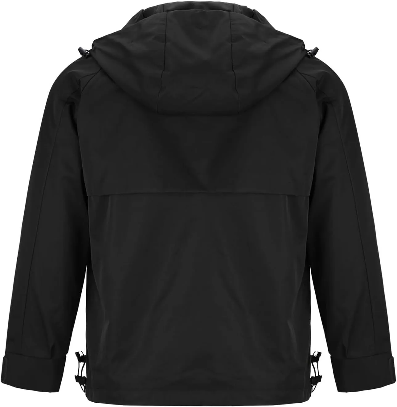Mens Raincoat Water-Resistant Windbreakers Mountain Sports Jacket Men Winter Outdoor Travel Hooded Jacket Zip Up