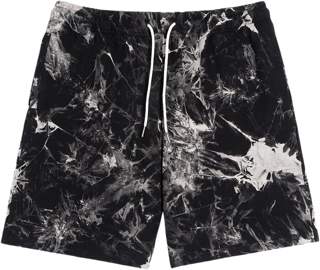 Mens Running Quick-Dry Gym Shorts with Paisley Design Lightweight Athletic Casual Shorts,Pockets for Outdoor