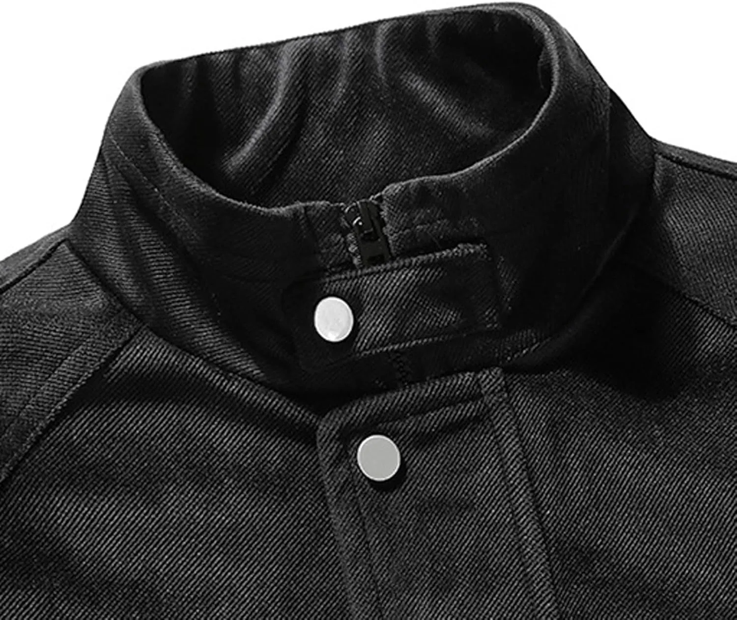 Men's Windbreaker Jacket Lightweight Water-Resistant Windbreakers Stand Collar Rain Jacket Outdoor Casual Sportswear
