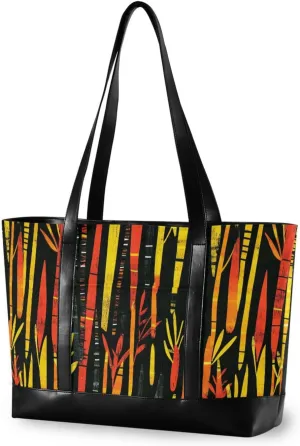 Reed Manuscript Abstract professional work bag for women professional with zipper womens works tote bag for commuter with work bolsa para laptop mujer