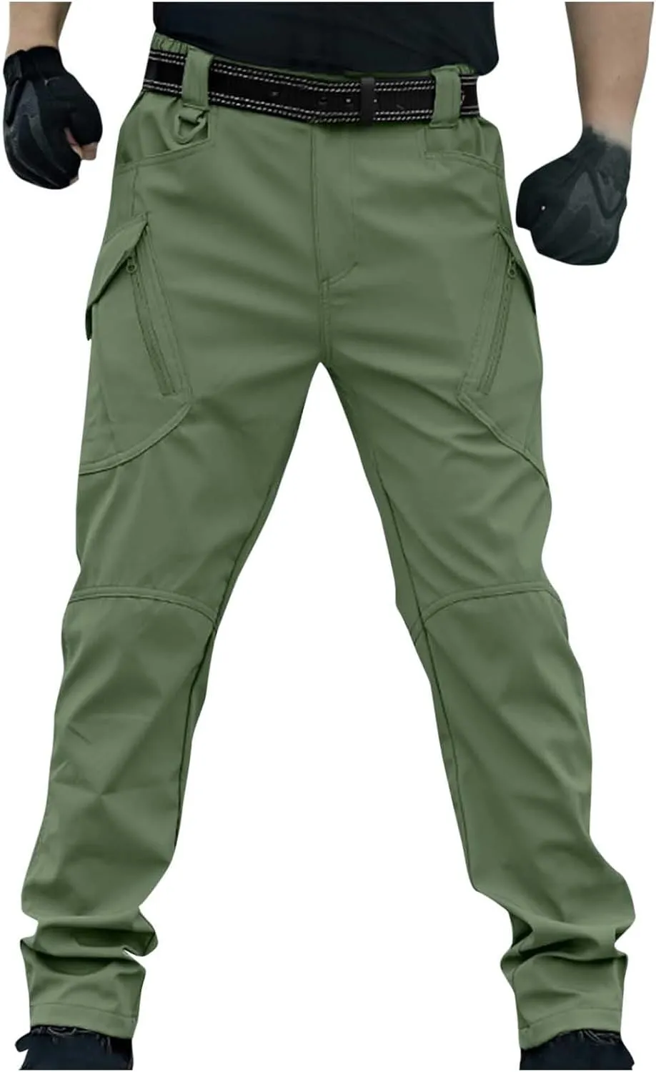 Tactical Cargo Pants for Mens Sport Work Cargo Pant with Multi Pockets Outdoor Wear Resistant Hiking Pant Trouser