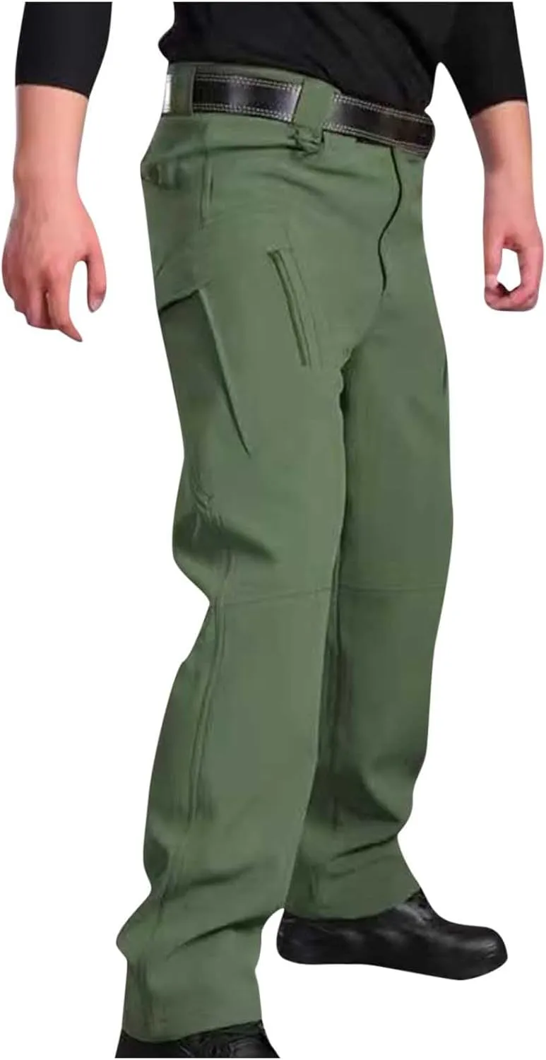 Tactical Cargo Pants for Mens Sport Work Cargo Pant with Multi Pockets Outdoor Wear Resistant Hiking Pant Trouser